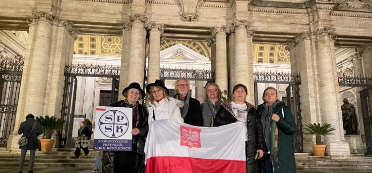 Delegacja Stowarzyszenia na pogrzebie Benedykta XVI