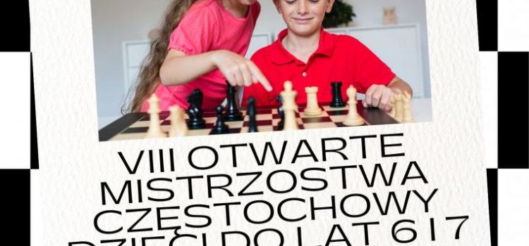 Turniej szachowy przedszkolaków w Częstochowie