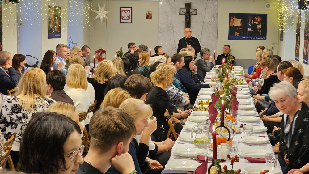 Opłatek i kolędowanie Dyrektorów szkół i przedszkoli Stowarzyszenia