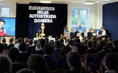 Peregrynacja bł. Carlo Acutisa w Szkole Podstawowej im. św. Jadwigi Królowej w Częstochowie